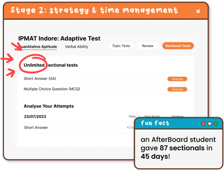 AfterBoards - IPMAT & JIPMAT Preparation Platform